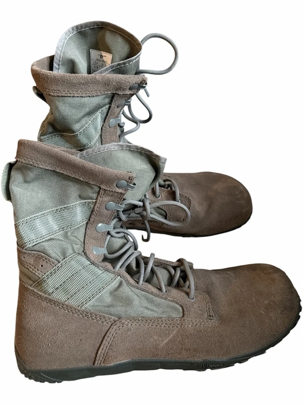 Tactical Research Vibram Military Combat Boots Mens 11 R Leather